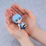 REBUILD OF EVANGELION REI NENDOROID PLUS RUBBER MASCOT