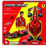 FERRARI F1 SF-24 - N.16 CHARLES LECLERC WITH HELMET - MODEL KIT 1:24