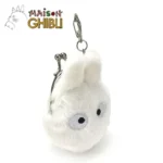 MY NEIGHBOR TOTORO SMALL WHITE TOTORO FUNWARI MINI COIN PURSE