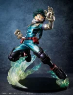 MY HERO ACADEMIA IZUKU MIDORIYA METALLIC STATUE - immagine 5