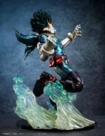 MY HERO ACADEMIA IZUKU MIDORIYA METALLIC STATUE - immagine 8