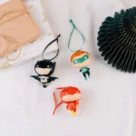 DC COMICS CHRISTMAS DECORATION SET B (3)