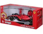 F1 FERRARI SF-23 WITH LECLERC FIGURE - 1:24 DIE-CAST MODEL - immagine 6
