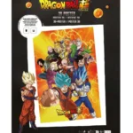 DRAGON BALL SUPER UNIVERSE SURVIVAL HEROES 38X58CM 3D POSTER