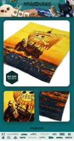 ONE PIECE FLYING LAMB COZY BLANKET - immagine 7