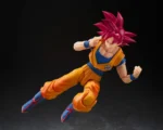 DRAGON BALL SUPER SAIYAN GOD SON GOKU GOD AURA S.H.FIGUARTS - immagine 4