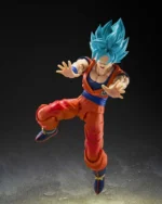DRAGON BALL SUPER SAIYAN GOD SUPER SAIYAN SON GOKU BLUE POWER S.H.FIGUARTS - immagine 5