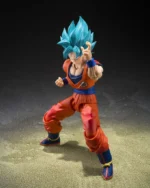 DRAGON BALL SUPER SAIYAN GOD SUPER SAIYAN SON GOKU BLUE POWER S.H.FIGUARTS - immagine 2