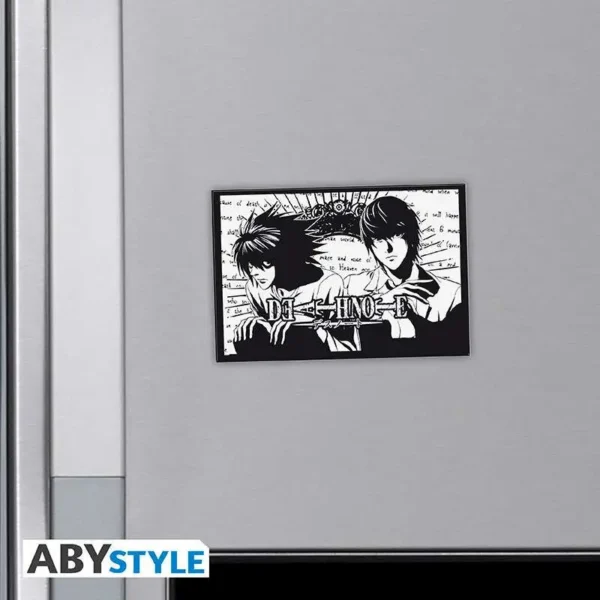 DEATH NOTE L & LIGHT STANDARD MAGNET