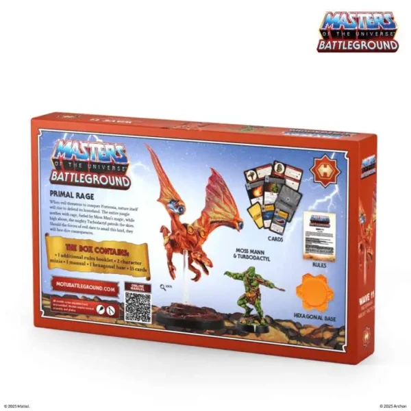 MOTU WAVE 11 PRETERNIAN HEROES MOSS MAN / TURBODACTYL ENGLISH