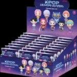 K-POP DEMON HUNTERS BAG CLIP BLIND BOX DISPLAY (24)