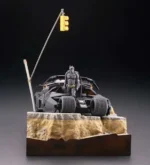 THE DARK KNIGHT TRILOGY LEGACY BATMOBILE TUMBLER IN GOTHAM CITY DIORAMA - immagine 3