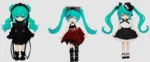 HATSUNE MIKU SONATA PROLOGUE DAALA MODE SERIES MODEL KIT BLIND BOX (6) - immagine 7