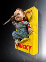 BRIDE OF CHUCKY - CHUCKY HALF SIZE WALL SCULPTURE - immagine 7