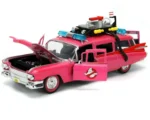 GHOSTBUSTERS ECTO 1 PINK 1/24 DIE-CAST MODEL VARIANT LIMITED EDITION - immagine 8