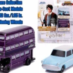 HARRY POTTER FORD ANGLIA & KNIGHT BUS NANO DIE-CAST MODEL SET