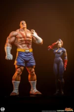 STREET FIGHTER STREET JAM SAGAT & JULI 1:10 SCALE STATUE SET