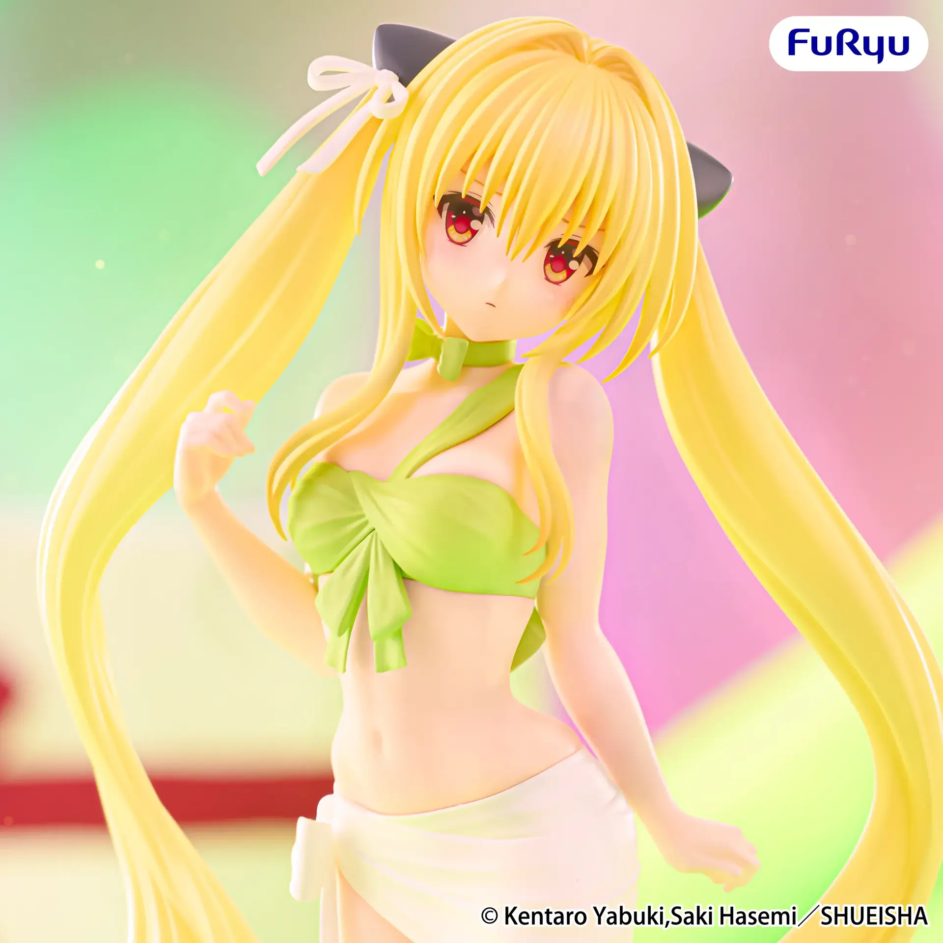 112289__c7579159 TO LOVE RU DARKNESS KONJIKI NO YAMI BICUTE RIBBONS FIGURE - immagine 1