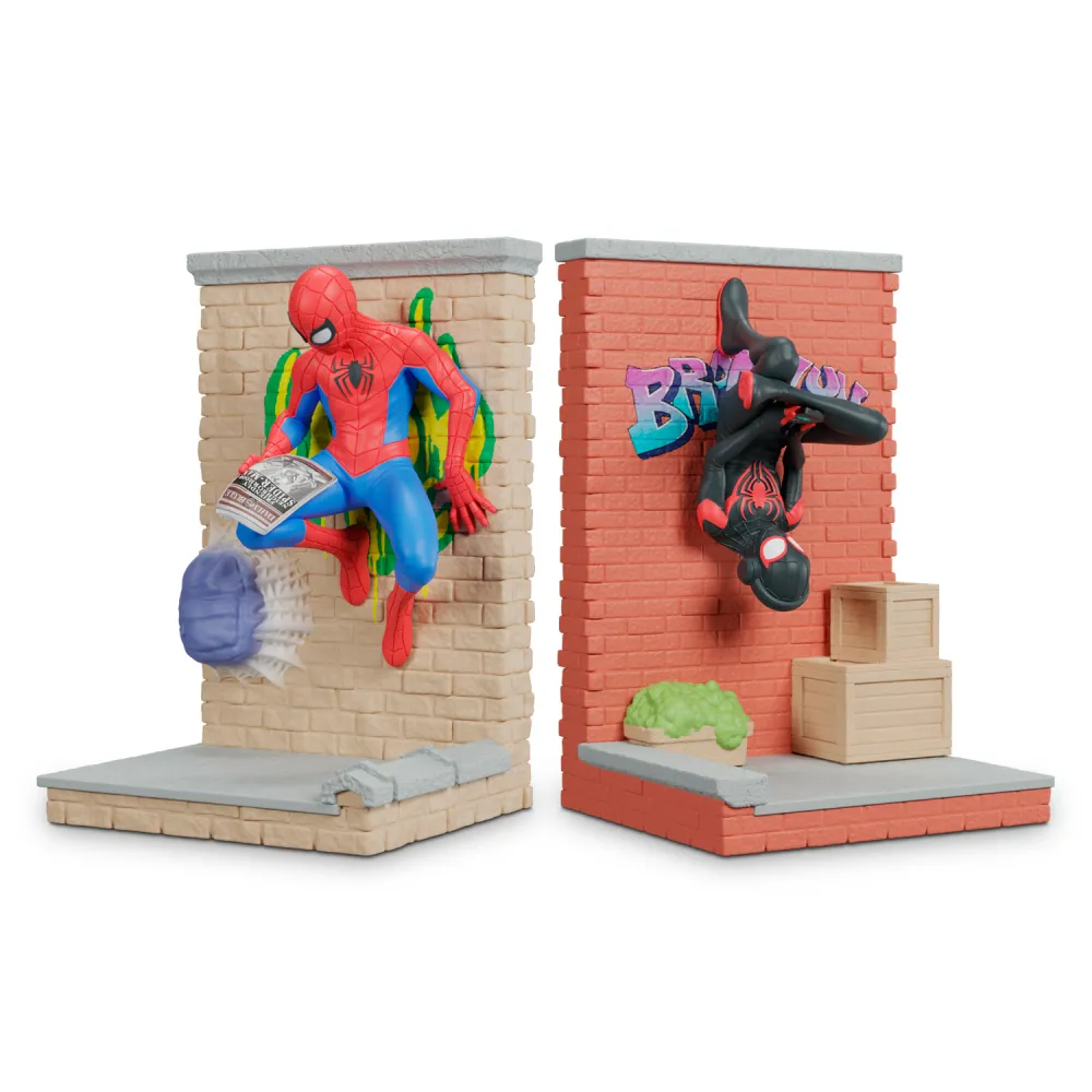 112307__4e4dcd9a MARVEL SPIDERMAN BOOKENDS - immagine 1