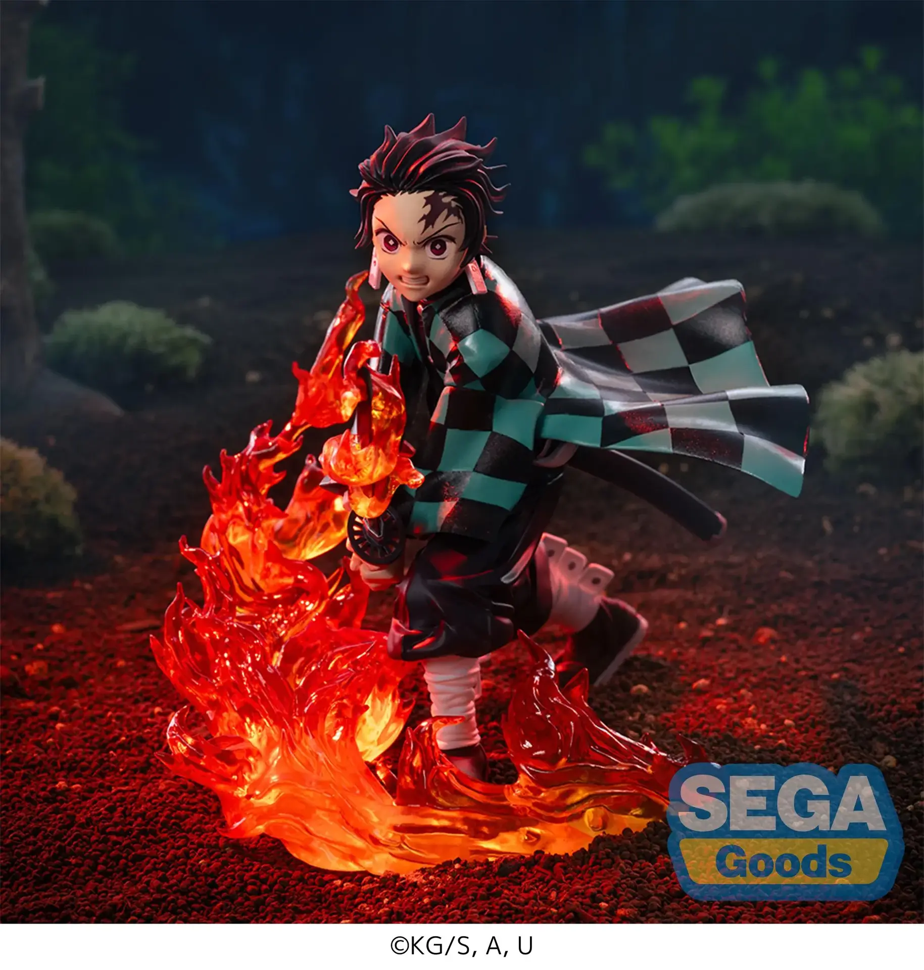 112385__09828136 DEMON SLAYER TANJIRO KAMADO XROSS LINK ANIME FIG RERUN - immagine 1