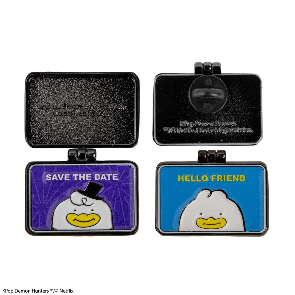 112438__664caa8d KPOP DEMON HUNTERS RUJINU LETTERS PIN - immagine 1
