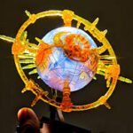 TRANSFORMERS UNICRON PLANET TRASPARENT VERSION