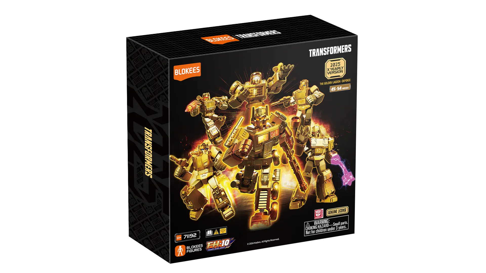 112551__cf36601c TRANSFORMERS THE GOLDEN LAGOON DEFENCE 2025 X YEARLY EDITION VERSION LIMITED SET - immagine 1