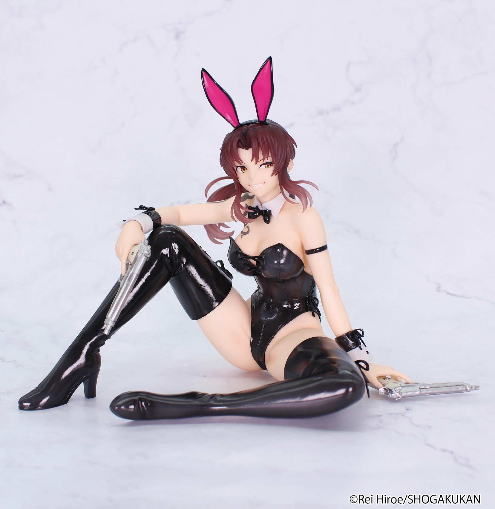 112721__b5b8add3 BLACK LAGOON REVY BUNNY ONE-SEVENTH CARAT FIGURE - immagine 1