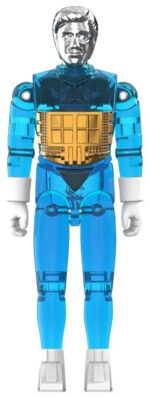 MICRONAUTS WAVE 03 TIME TRAVELER BLUE TRANSLUCENT REACTION+ FIGURE - immagine 3