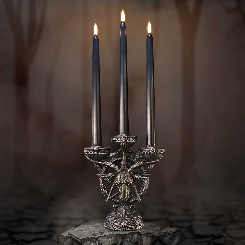 112732__7b01af56 BAPHOMET RADIANCE LED CANDELABRA - immagine 1
