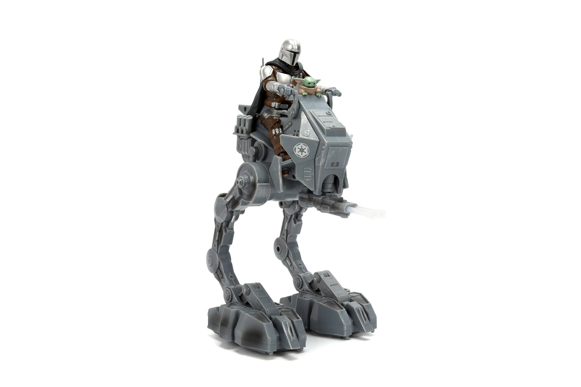 112754__98b45c51 STAR WARS THE MANDALORIAN & GROGU IMPERIAL AT-RT RC 1/12 - immagine 1