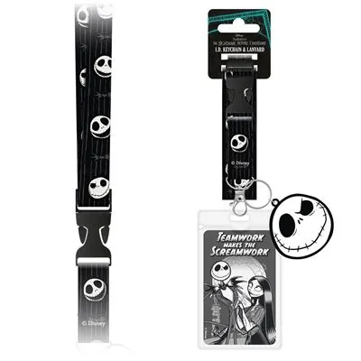 112795__ec51362c THE NIGHTMARE BEFORE CHRISTMAS TEAMWORK ID KEYCHAIN - immagine 1