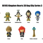KINGDOM HEARTS SERIES 3 BAG CLIP BLIND BOX DISPLAY (24)