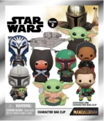 STAR WARS MANDALORIAN SERIES 2 BAG CLIP BLIND BOX DISPLAY (24)