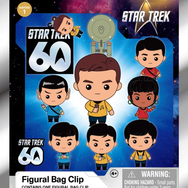STAR TREK BAG CLIP BLIND BOX DISPLAY (24)