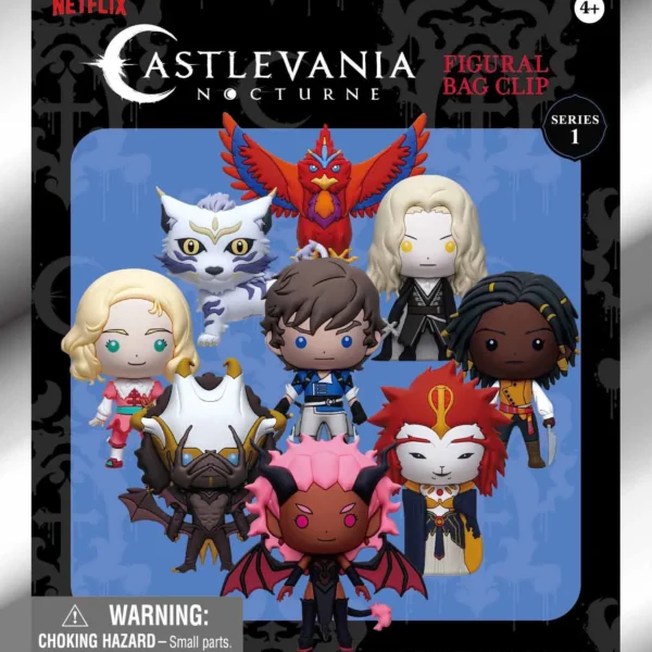 CASTLEVANIA NOCTURNE BAG CLIP BLIND BOX DISPLAY (24)