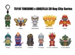 TOKIDOKI X GODZILLA BAG CLIP BLIND BOX DISPLAY (24)