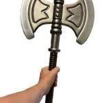 MASTERS OF THE UNIVERSE HE-MAN BATTLE AXE LARP STUNT PROP REPLICA