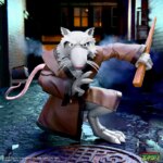 TEENAGE MUTANT NINJA TURTLES ULTIMATES! WAVE 13 SPLINTER