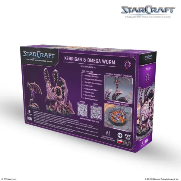 STARCRAFT KERRIGAN & OMEGA WORM BOX