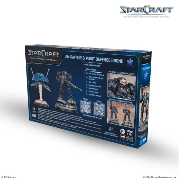 STARCRAFT JIM RAYNOR & DRONE BOX