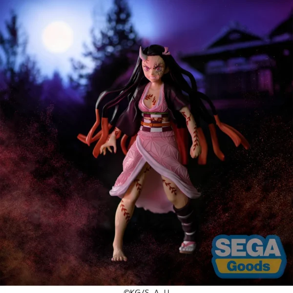 DEMON SLAYER NEZUKO DEMON FORM ADVANCING FIGURIZMA RERUN