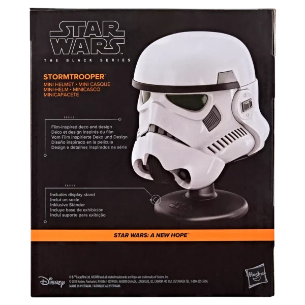 STAR WARS BLACK SERIE STORMTROOPER MINI HELMET