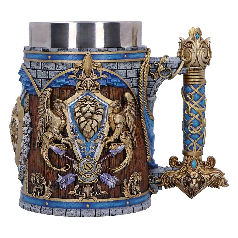 113395__e9a09c0b WORLD OF WARCRAFT ALLIANCE TANKARD - immagine 1