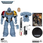 WARHAMMER 40000 7INCH WV12 SPACE WOLVES GREY HUNTER ACTION FIGURE