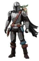 STAR WARS THE MANDALORIAN DIN DJARIN & GROGU CHAMPION CLASS 05 MODLE KIT - immagine 2