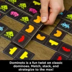 SPACE INVADERS DOMINOTS TILE GAME - immagine 3