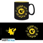 POKEMON PIKACHU BLACK ICON MUG - immagine 5