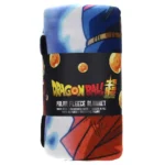 DRAGON BALL SUPER UNIVERSE SURVIVAL GOKU 100x150 CM BLANKET - immagine 4