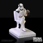 ORIGINAL STORMTOOPER POOPER TROOPER ON A TOILET FIGURINE - immagine 5